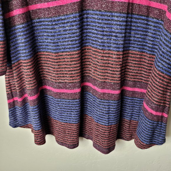 Lane Bryant Striped Long sleeve Blouse - Picture 4 of 8